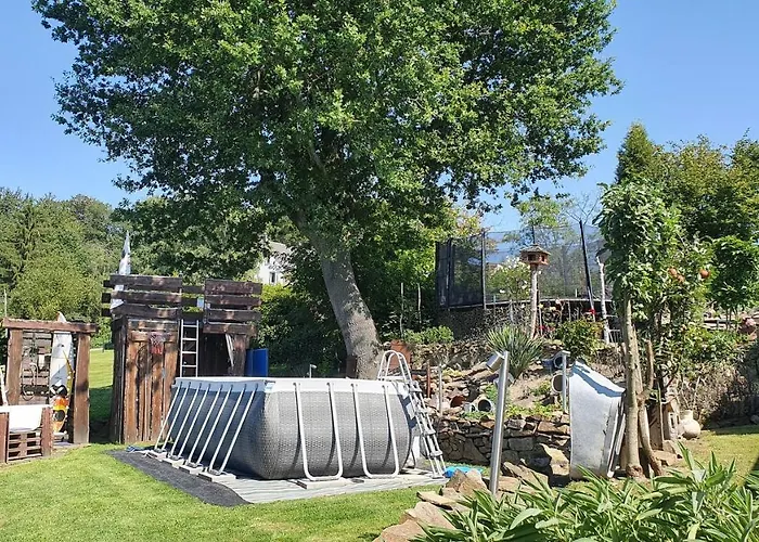 Frankes Mit Garten Und Pool, 6 Einzelbetten, Parkplatz *