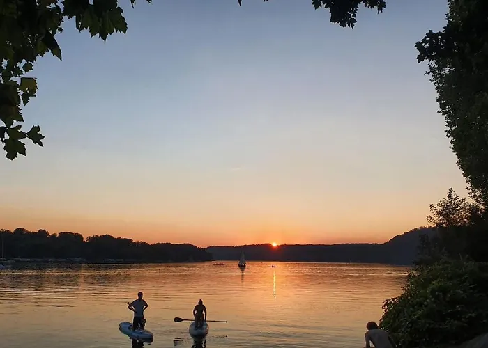 شقة Frankes Mit Garten Und Pool, 6 Einzelbetten, Parkplatz *