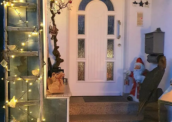 شقة Frankes Lodge Apartment Mit Garten, 6 Einzelbetten, Parkplatz إسن